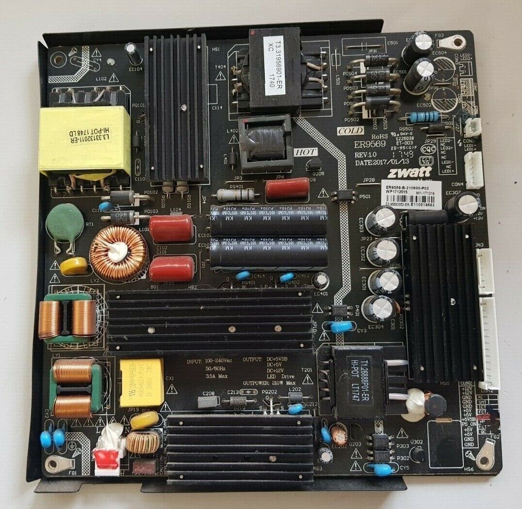 GENUINE KOGAN KALED55KU8000SZF POWER SUPPLY BOARD ER9569 ER9569-B-210600-P02