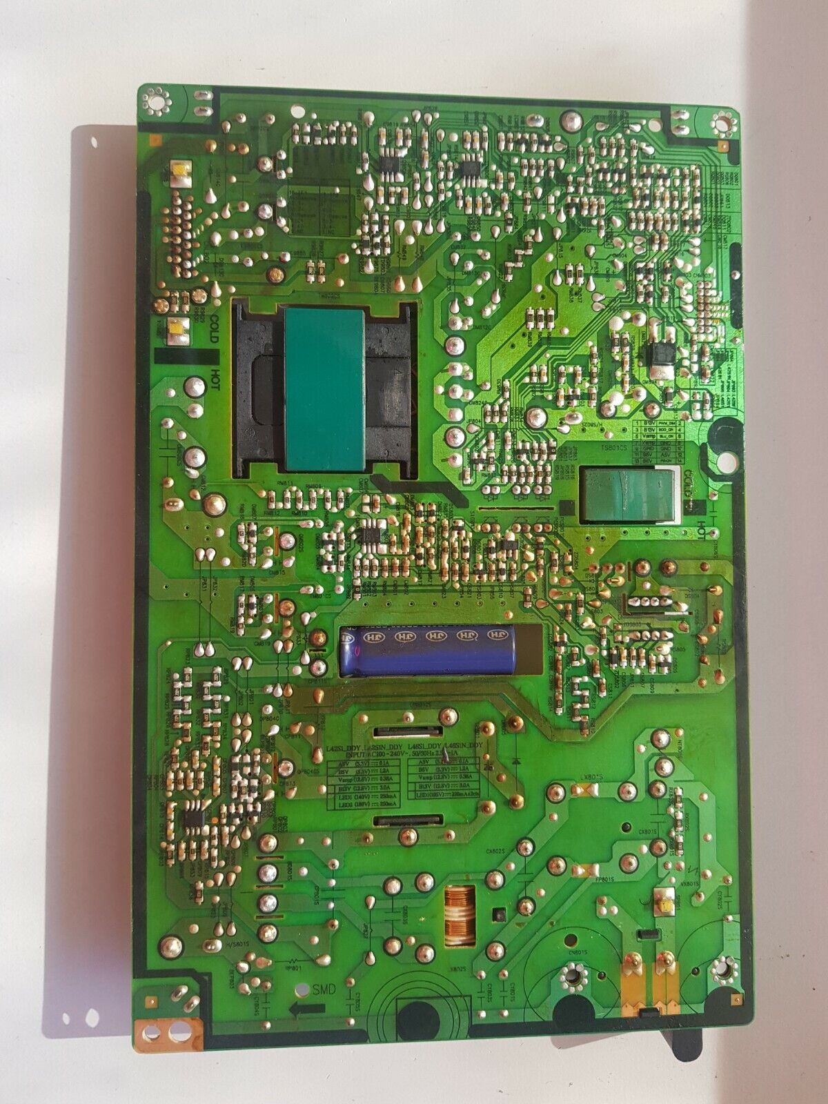 GENUINE  SAMSUNG UA40F6300AM POWER SUPPLY BOARD  BN44-00645B L42S1-DDY