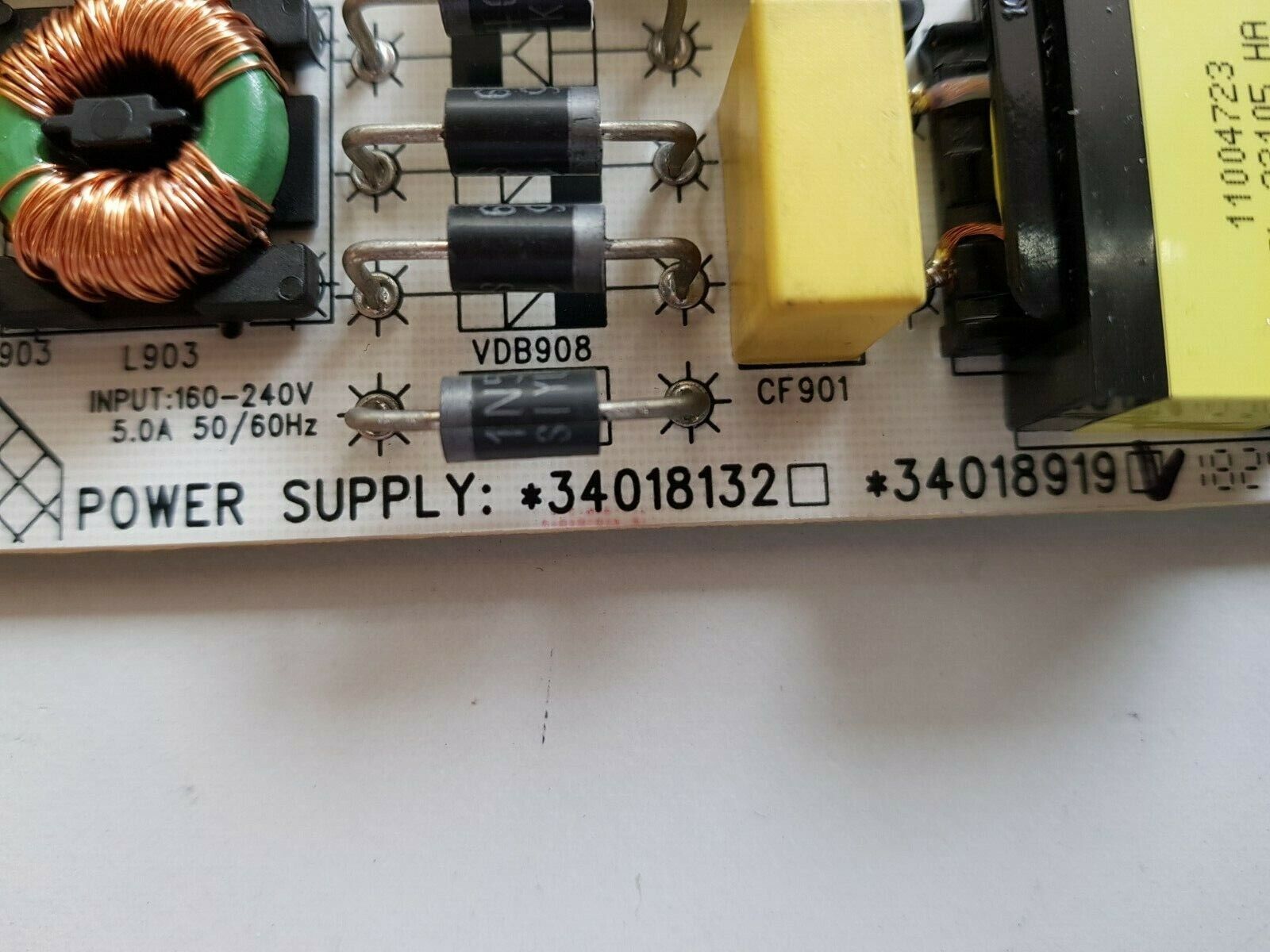 GENUINE KOGAN KALED49MU8010SZA POWER BOARD 35022937 34018919