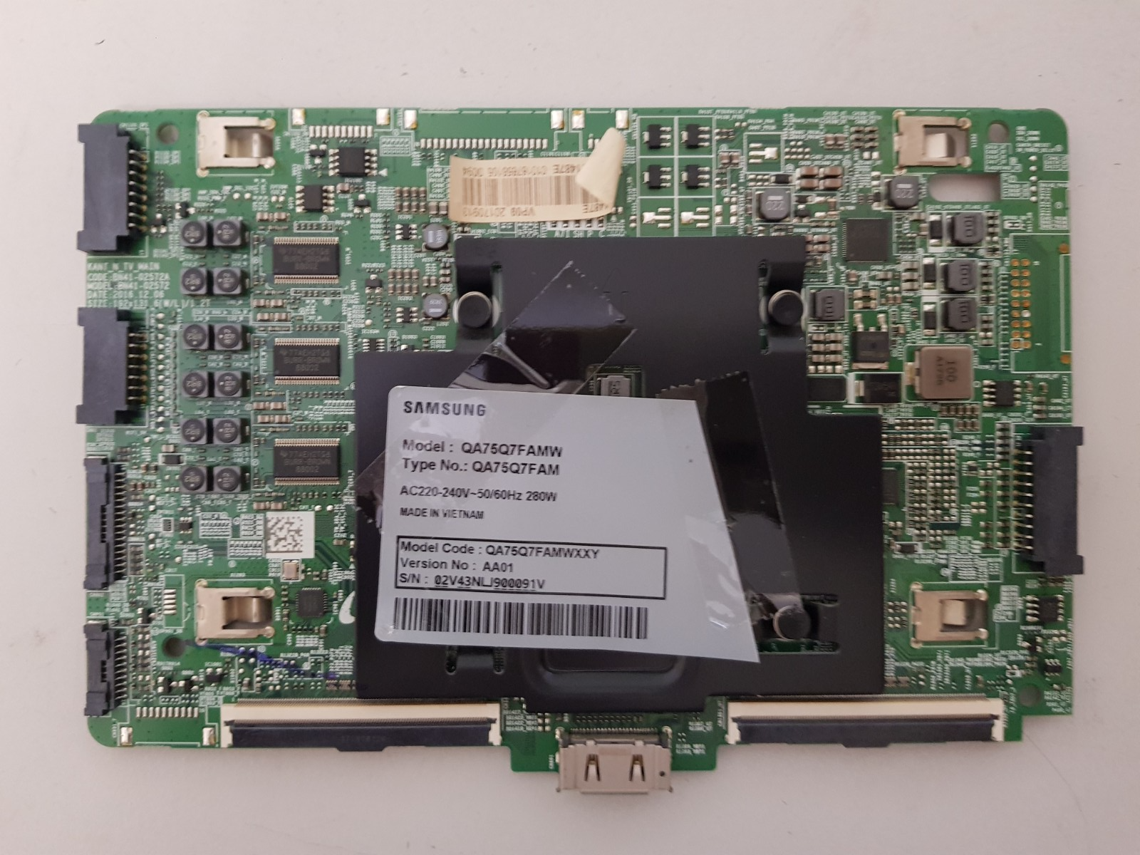 GENUINE SAMSUNG QA75Q7FAM WXXY (VER AA01) MAIN BOARD BN94-11487E