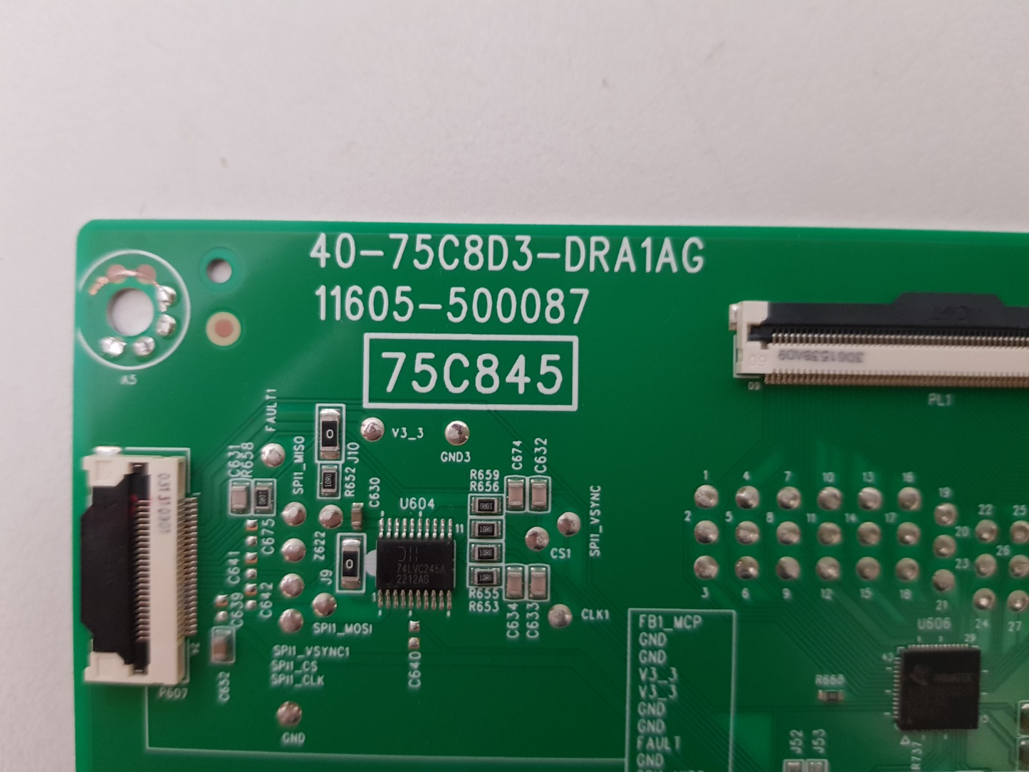 GENUINE TCL 75C845 LED DRIVER BOARD D3 40-75C8D3-DRA1AG 11605-500087