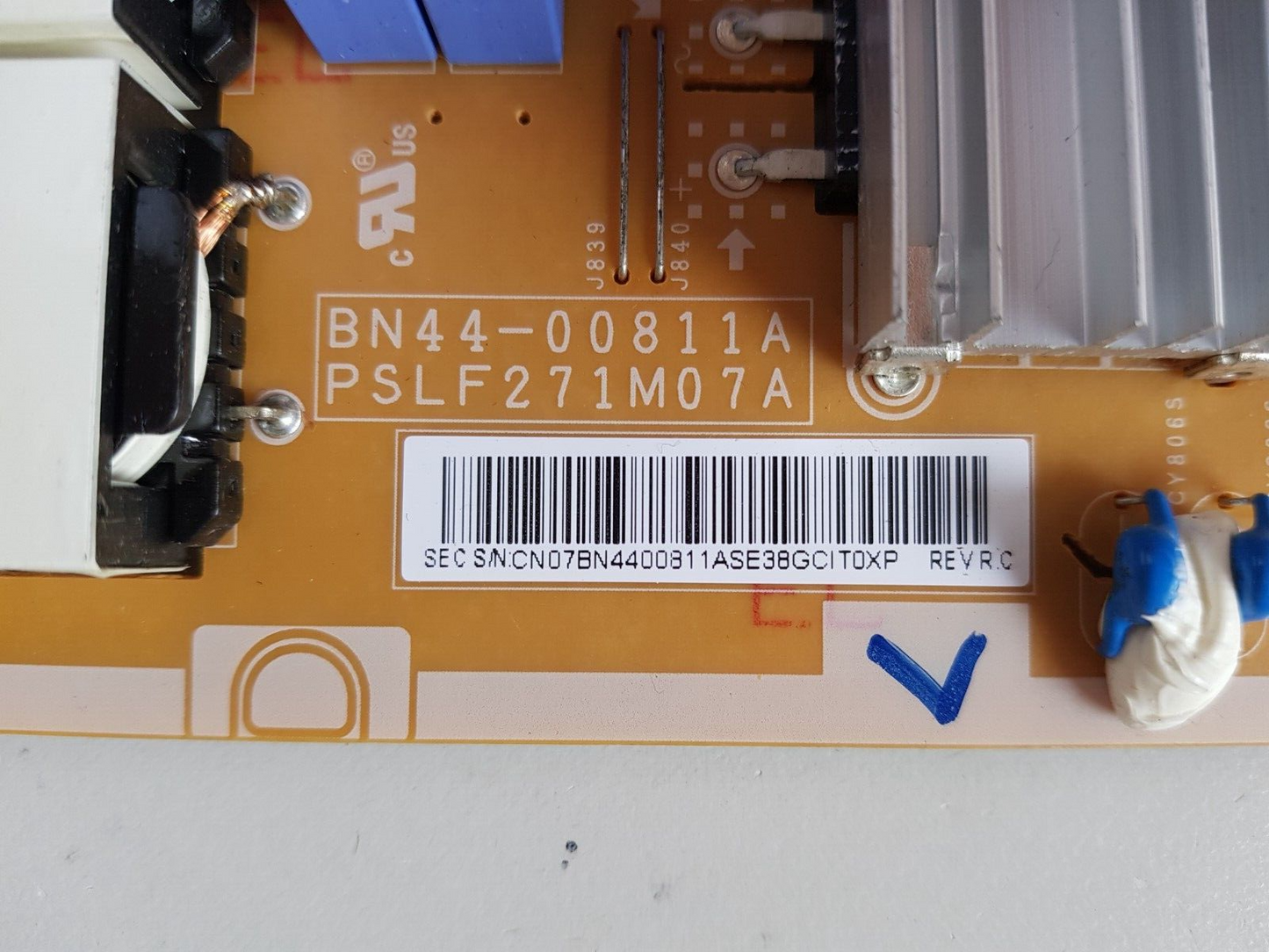 GENUINE SAMSUNG UA55JU7000 POWER SUPPLY BOARD BN44-00811A PSLF271M07A L55S7_FSM