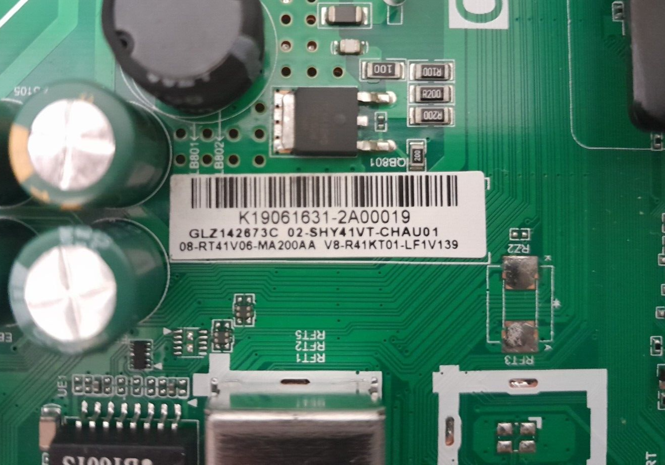 GENUINE TCL 32S6800S MAIN BOARD TPD.RT2841.PB771 08-RT41V06-MA200AA