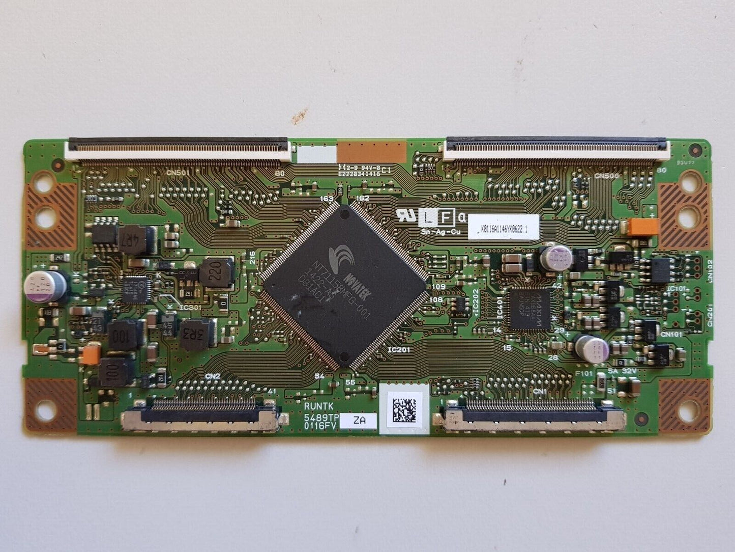 GENUINE LG 60LY340C T-CON BOARD RUNTK5489TPZA 0116FV