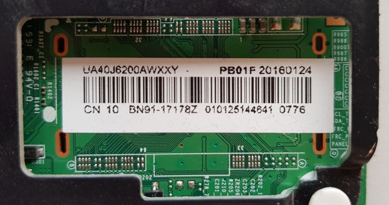 GENUINE SAMSUNG UA40J6200 (VER PD06) MAIN BOARD BN91-17178Z