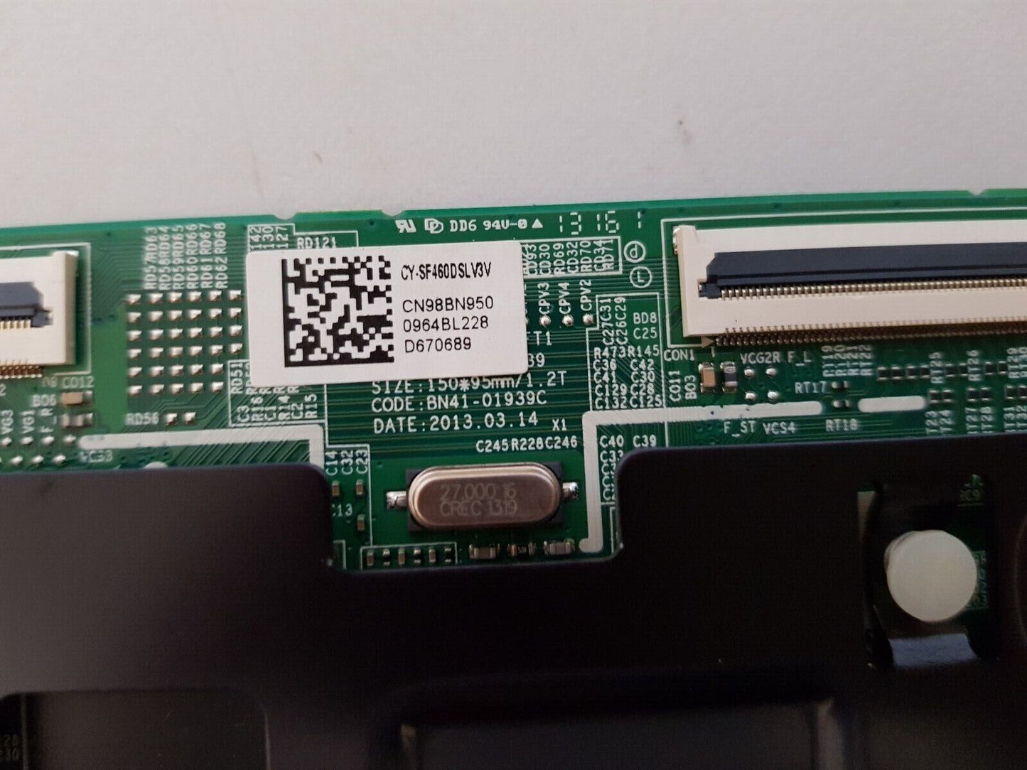 GENUINE SAMSUNG UA46F7100AMXXY (VER-TD01) TCON BOARD BN95-00964B