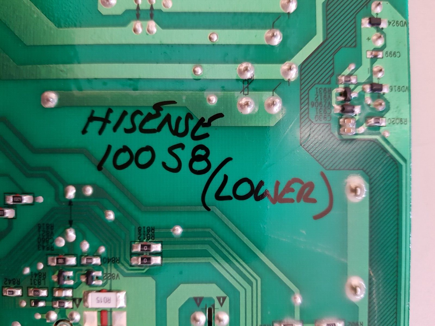GENUINE HISENSE 100S8 POWER SUPPLY BOARD (LOWER BOARD) HLP-7583WB RSAG7.820.9297