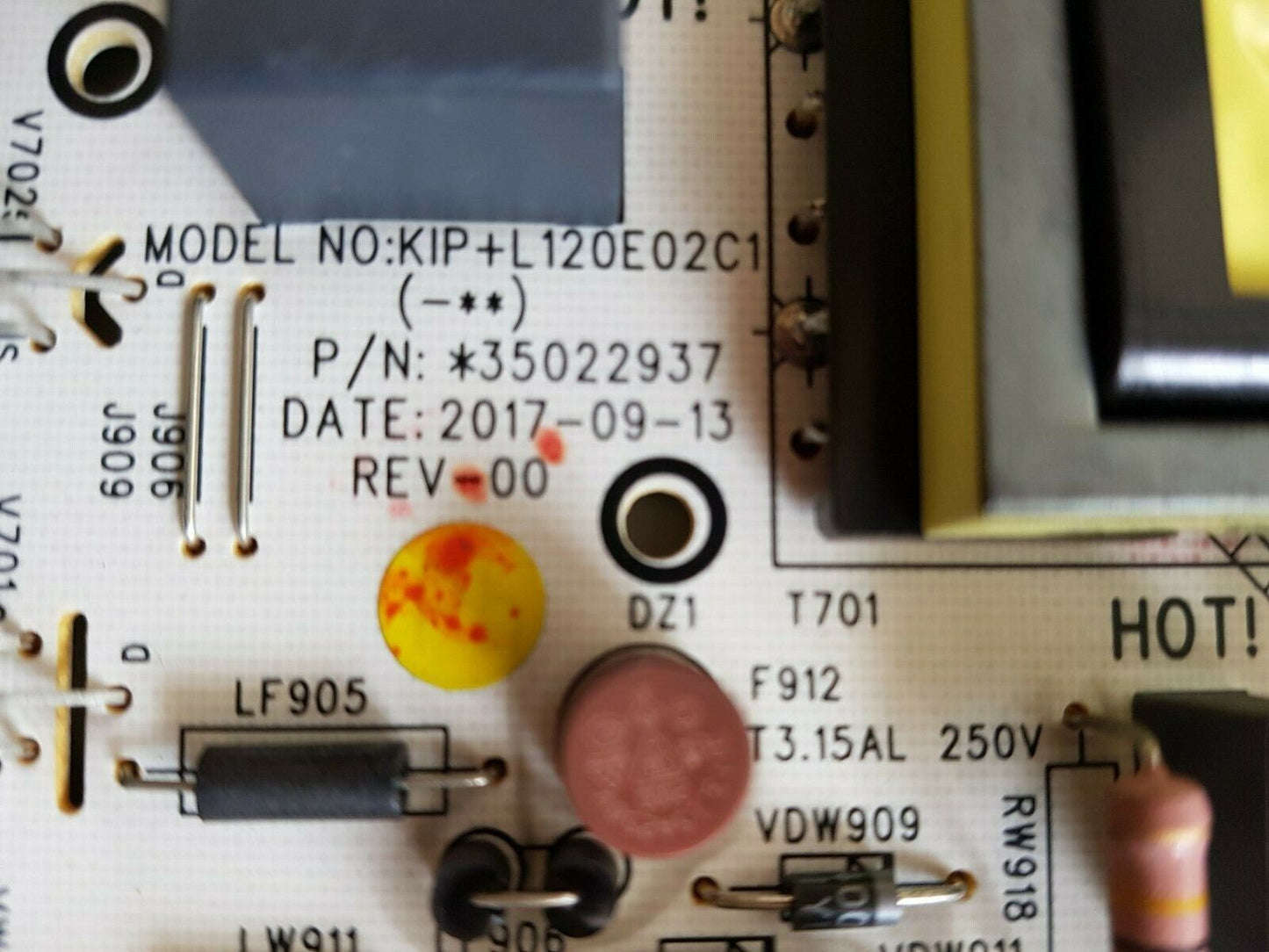 GENUINE KOGAN KALED49MU8010SZA POWER BOARD 35022937 34018919