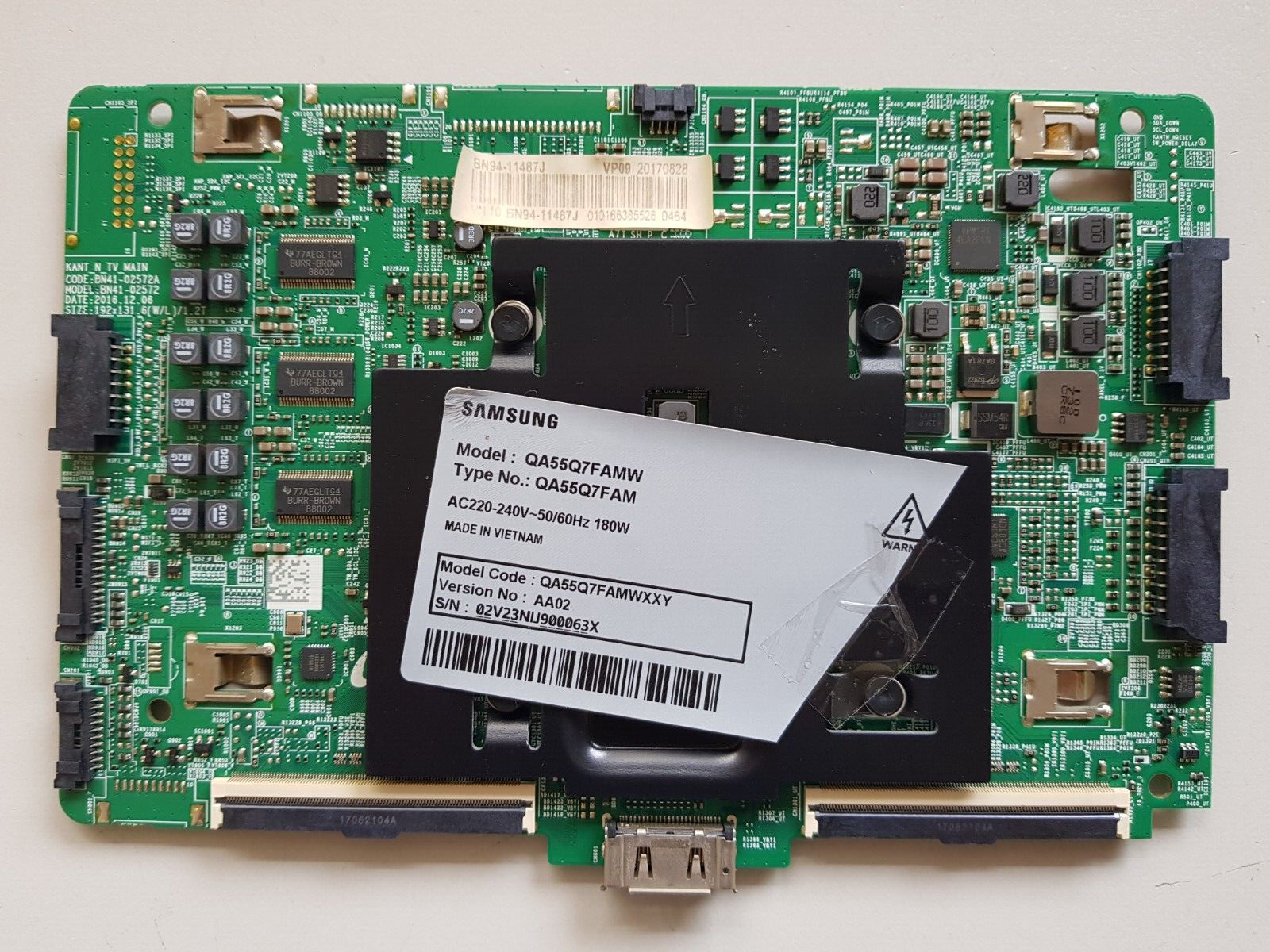 GENUINE SAMSUNG QA55Q7FAM (VER AA02) MAIN BOARD BN94-12660J BN94-11487J