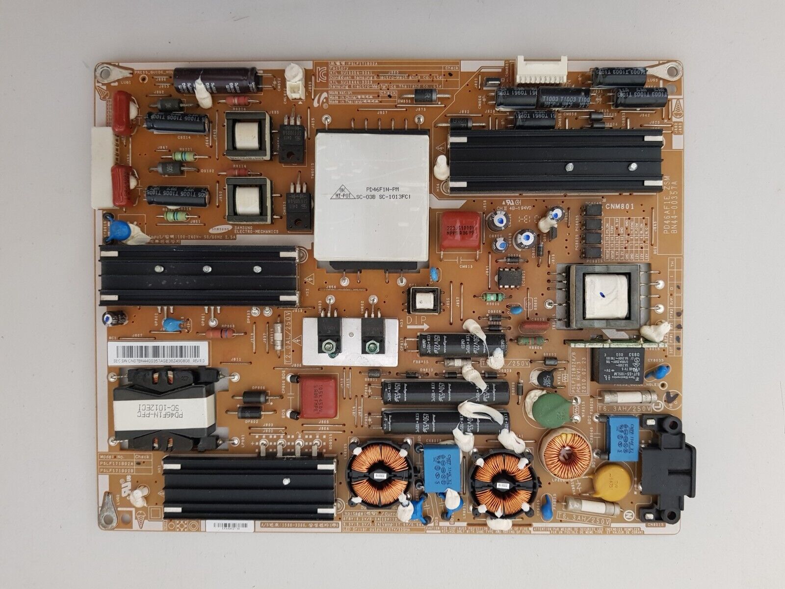 GENUINE SAMSUNG UA40C6900VF POWER SUPPLY BOARD BN44-00357A PD46AF1E_ZSM