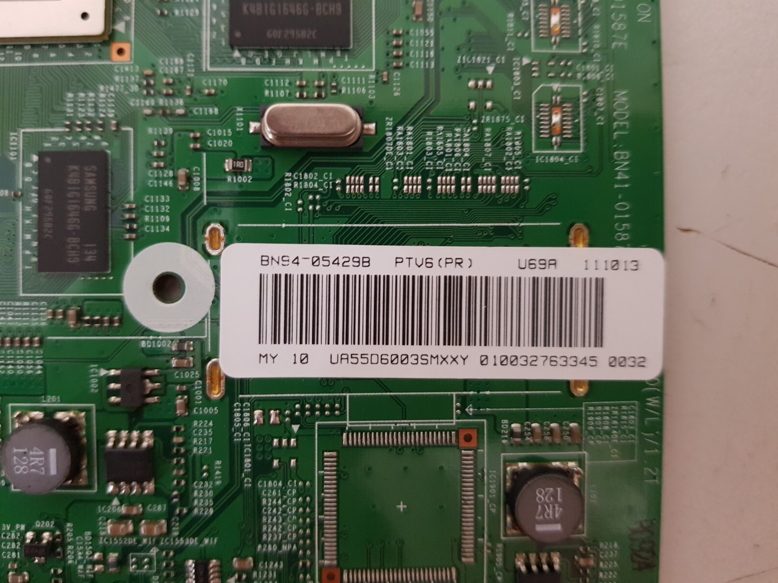 GENUINE SAMSUNG UA55D6003 SMXXY (VER AN01) MAIN BOARD BN94-05429B