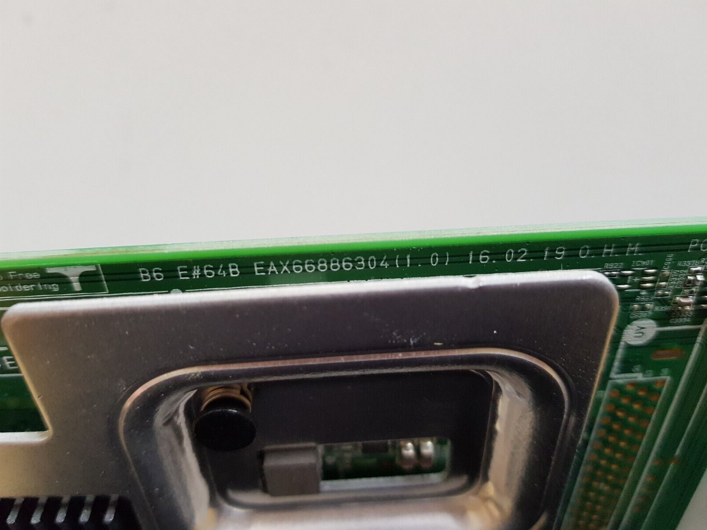 GENUINE LG OLED 55B6T-T.ATC2LH MAIN BOARD EAX66886304 1.0 63716401 64394001