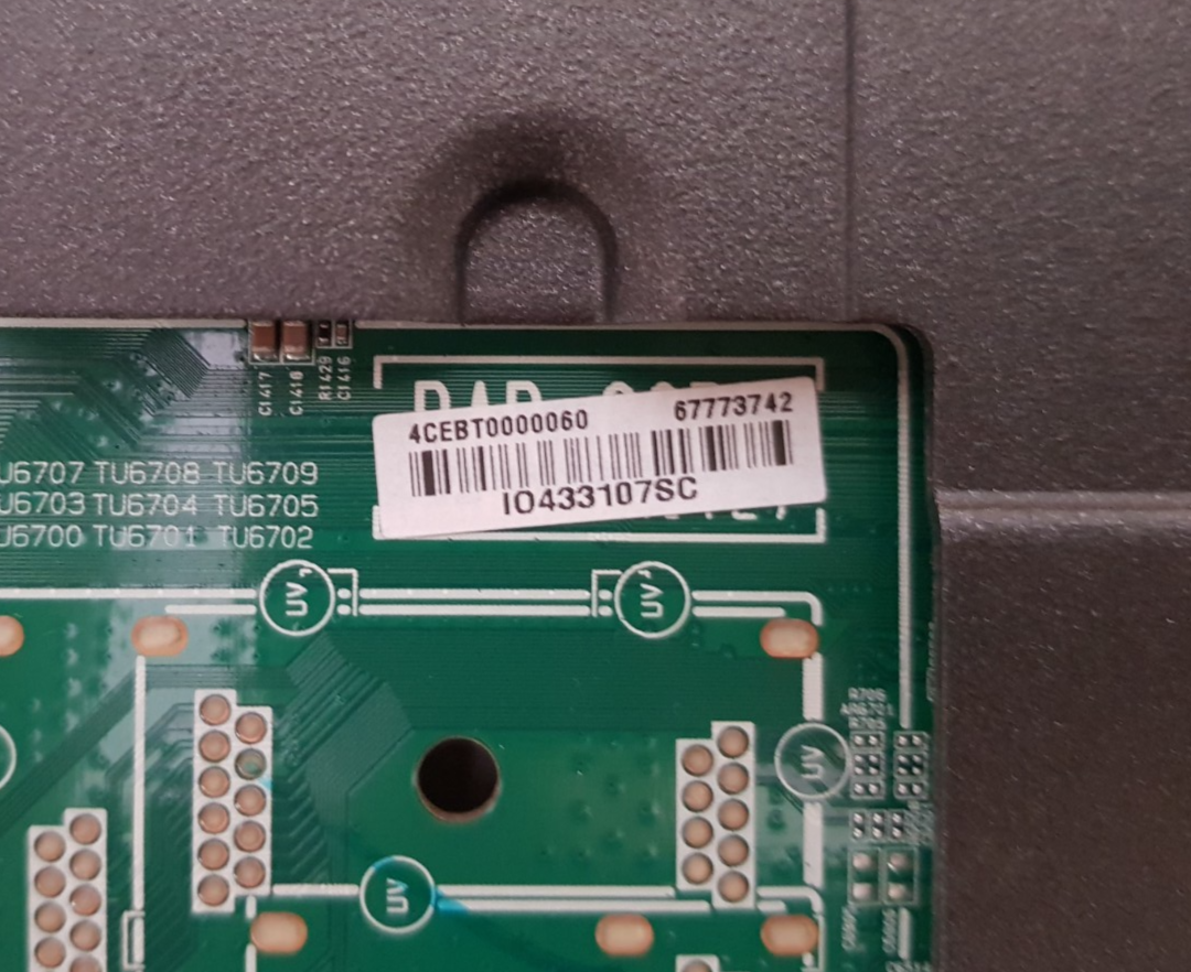 GENUINE LG OLED 55G4PSA MAIN BOARD 67773742