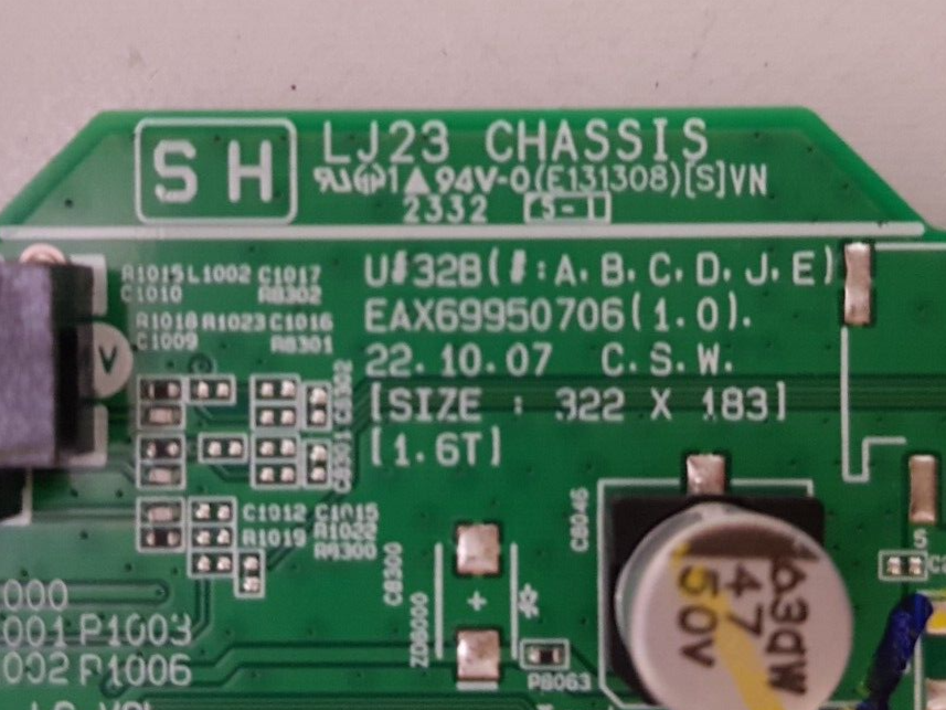 GENUINE LG 65QNED81SRA .AAUFLJD MAIN BOARD EAX69950706 1.0 EBT67573004