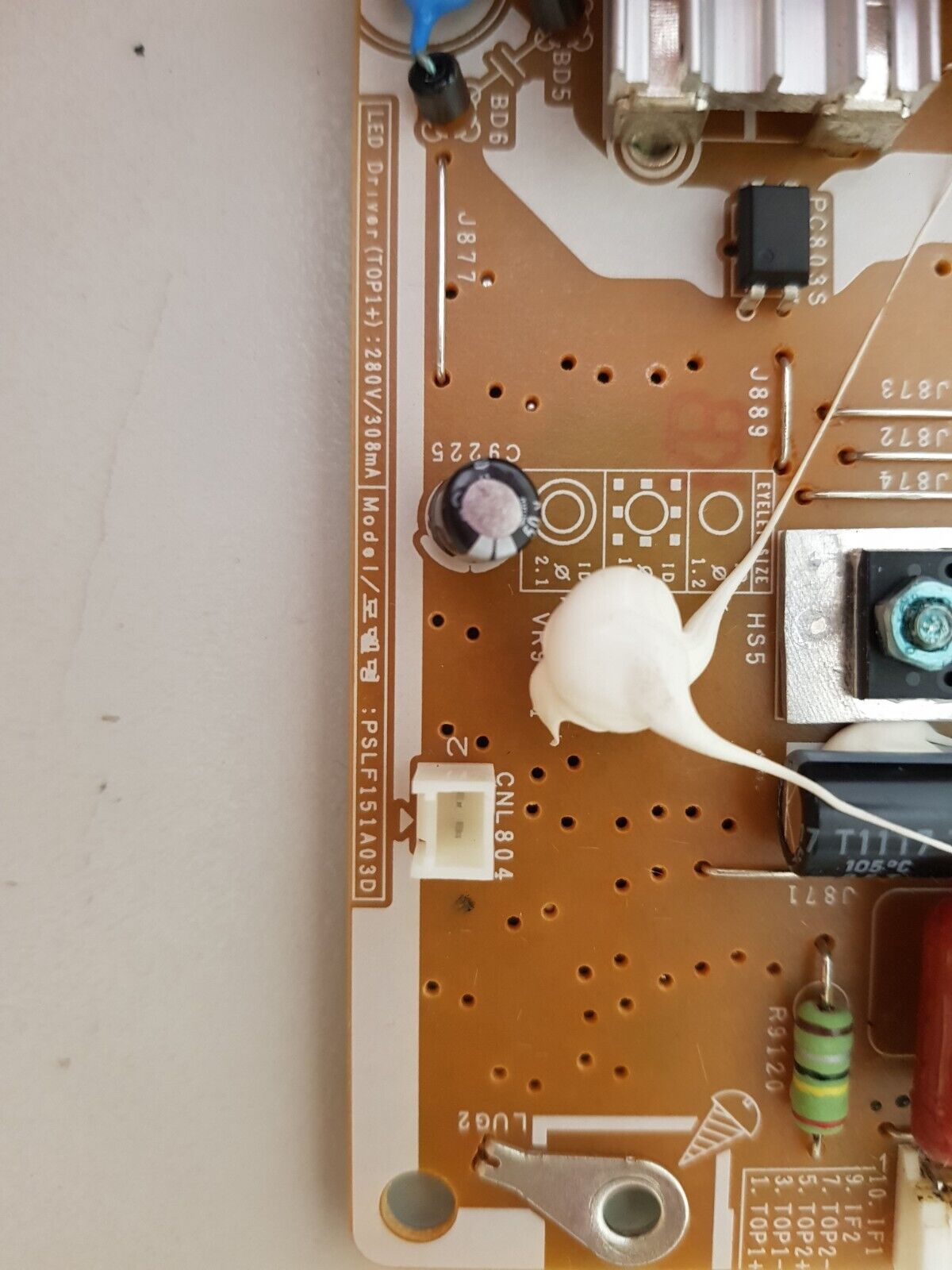 GENUINE SAMSUNG UA46D6000 POWER SUPPLY BOARD BN44-00458A PD46A1D_BSM