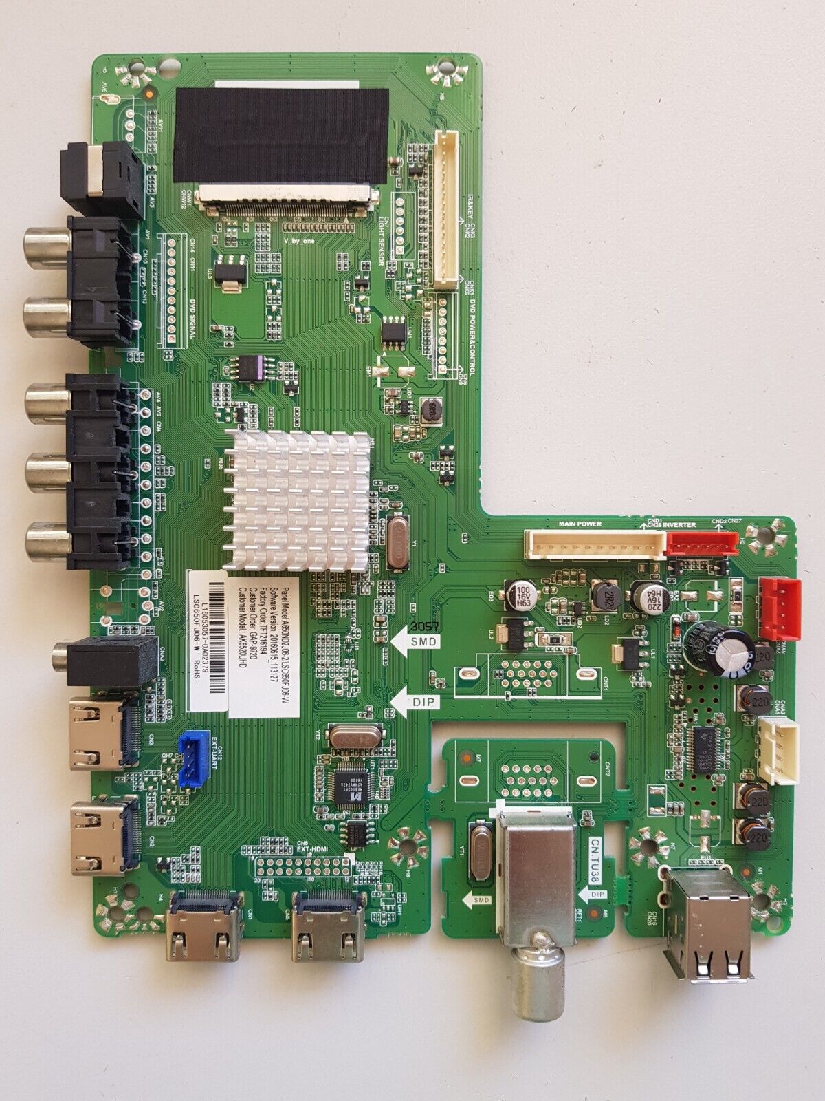 GENUINE AKAI AK6520UHD MAIN BOARD