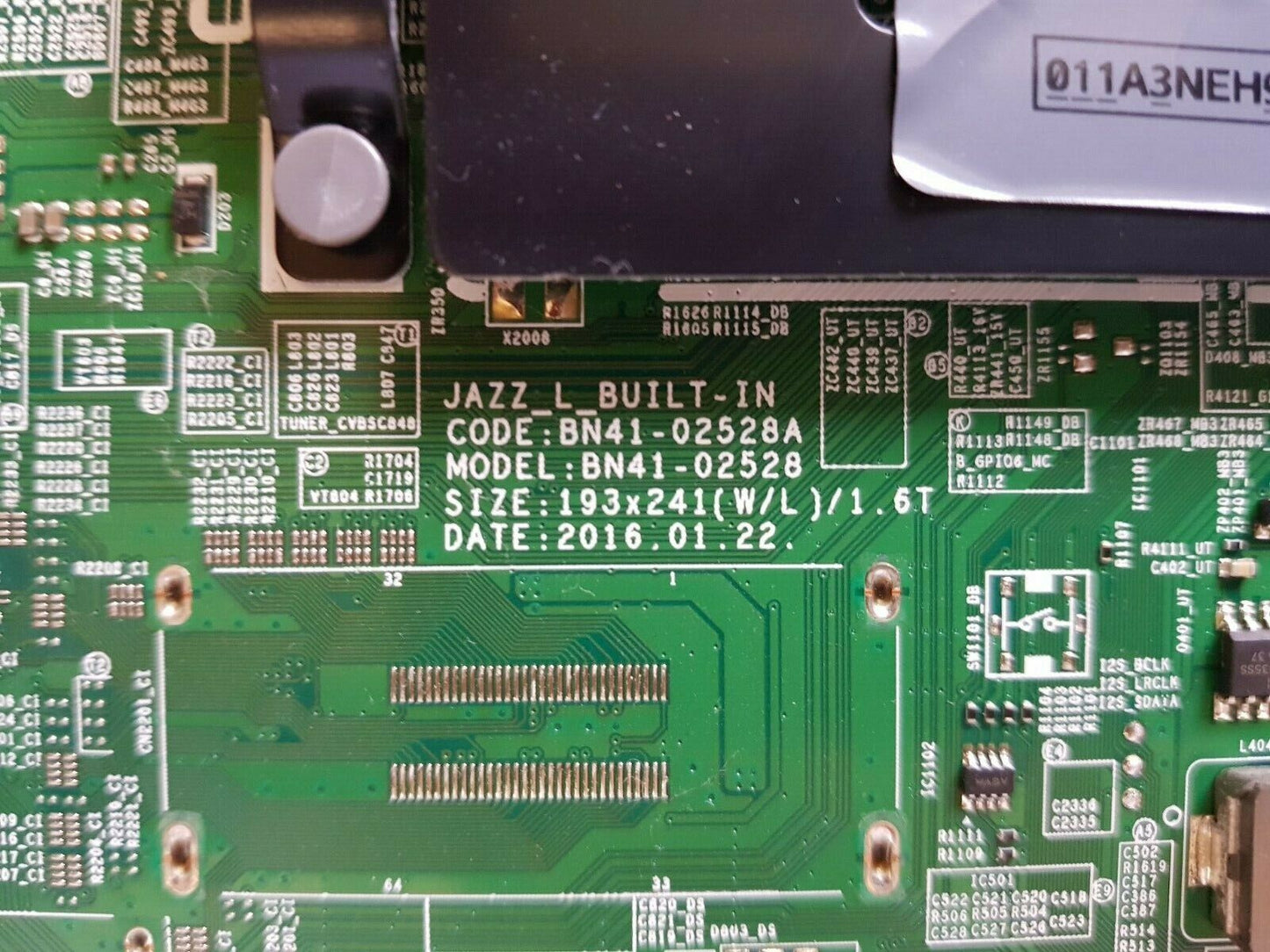 GENUINE SAMSUNG UA55KU6500WXXY (VER AA01) MAIN BOARD BN94-11059Q BN41-02528A