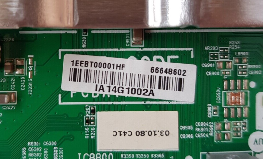 GENUINE LG 50UP8000 PTB.AAUSLJD MAIN BOARD EBT66648602 EAX69462206 (1.0)