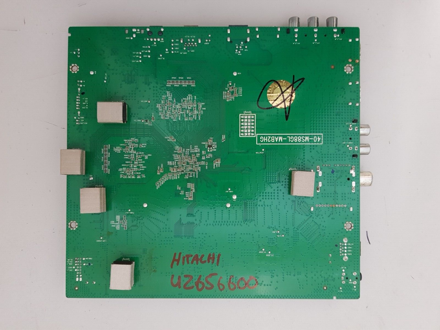 GENUINE HITACHI UZ656600 MAIN BOARD 40-MS88GL-MAB2HG 1MS488ZZACA