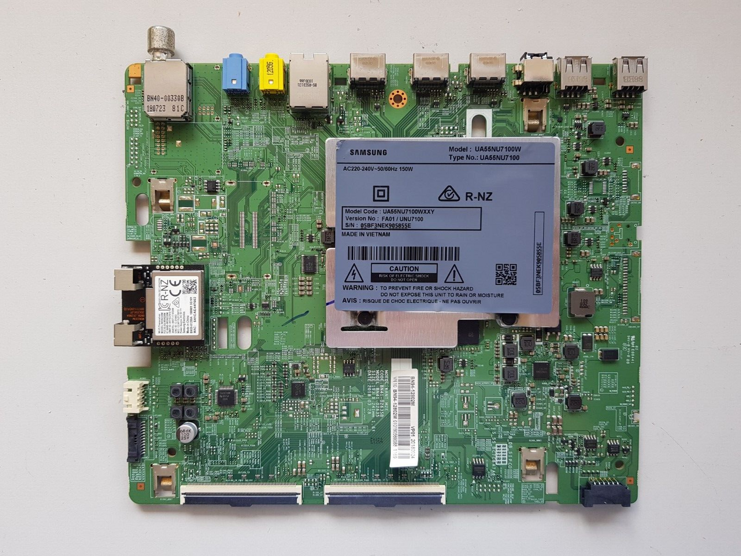 GENUINE SAMSUNG UA55NU7100 (VER-FA01) MAIN BOARD BN94-12802M BN41-02635A