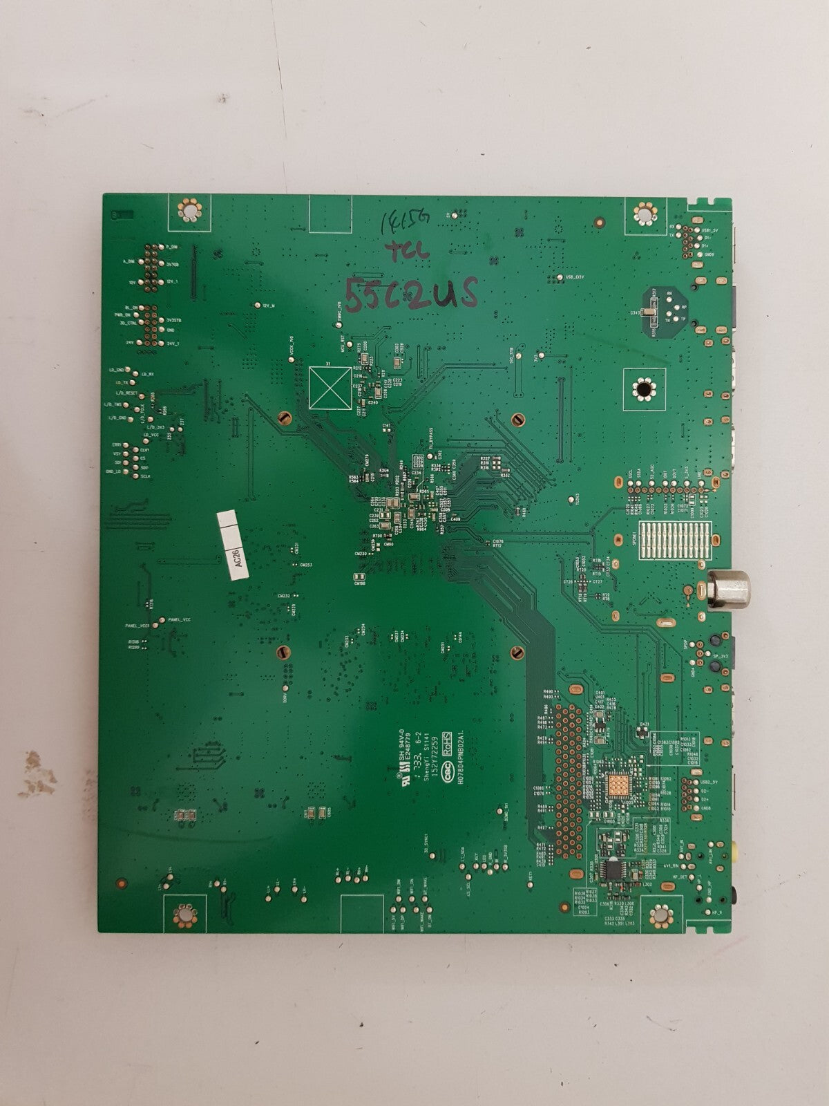 GENUINE TCL 55C2US MAIN BOARD 08-MT58015-MA200AA V8-T658T01-LF1V162 MT58CU