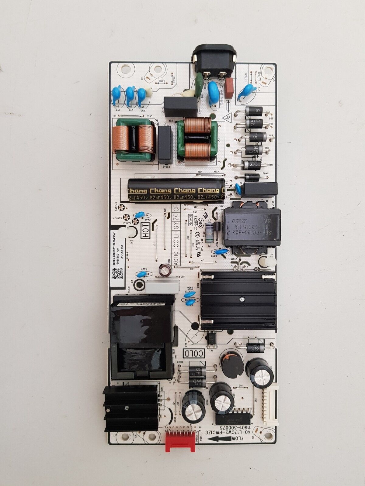GENUINE FFALCON FF65U63 POWER SUPPLY BOARD 40-L17CW2-PWC1ZG 11601-500073