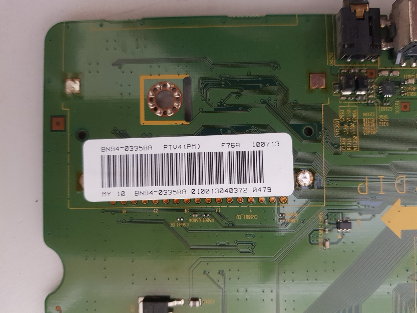GENUINE SAMSUNG PS50C7000YFXXY (VER NZ01) MAIN BOARD BN94-03358A