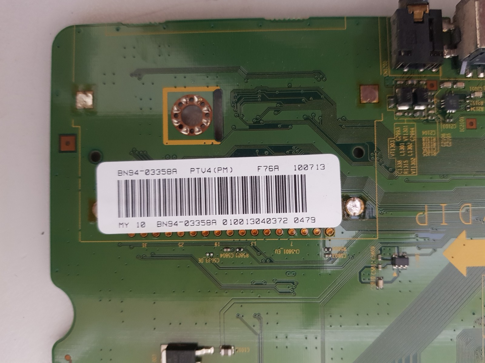 GENUINE SAMSUNG PS50C7000YFXXY (VER NZ01) MAIN BOARD BN94-03358A