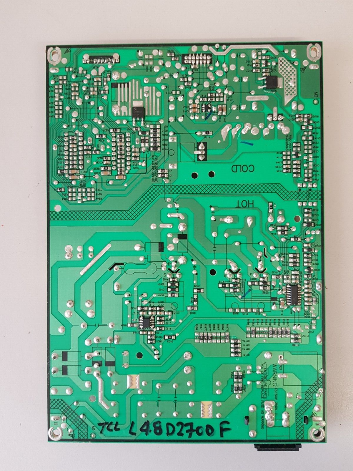 GENUINE TCL L48D2700F POWER SUPPLY BOARD 81-PBE055-H91 5504B01 CQC10001044561