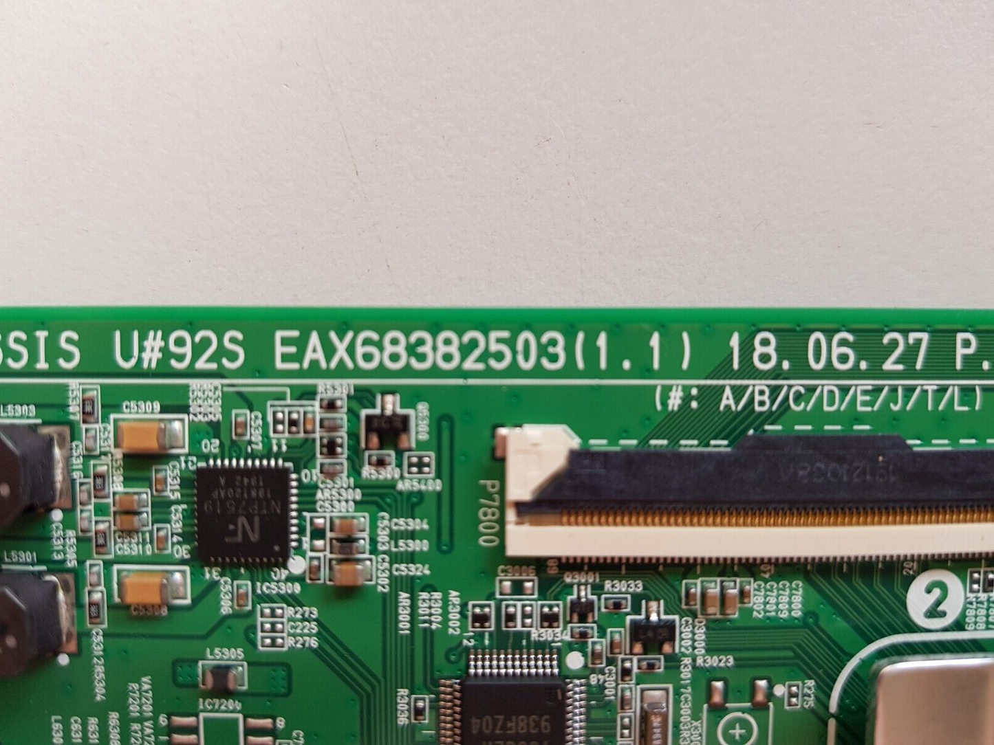 GENUINE LG 65SM8600PTA.AAUYLJD MAIN BOARD EBR87980301 65873902 EAX68382503 1.1