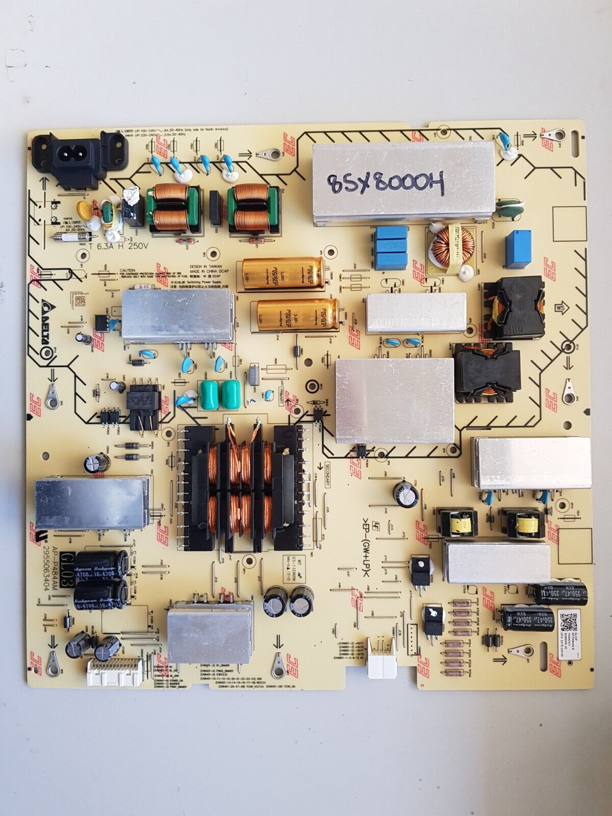 GENUINE SONY 85X8000H POWER SUPPLY BOARD AP-P484AM 2955063404 GL03