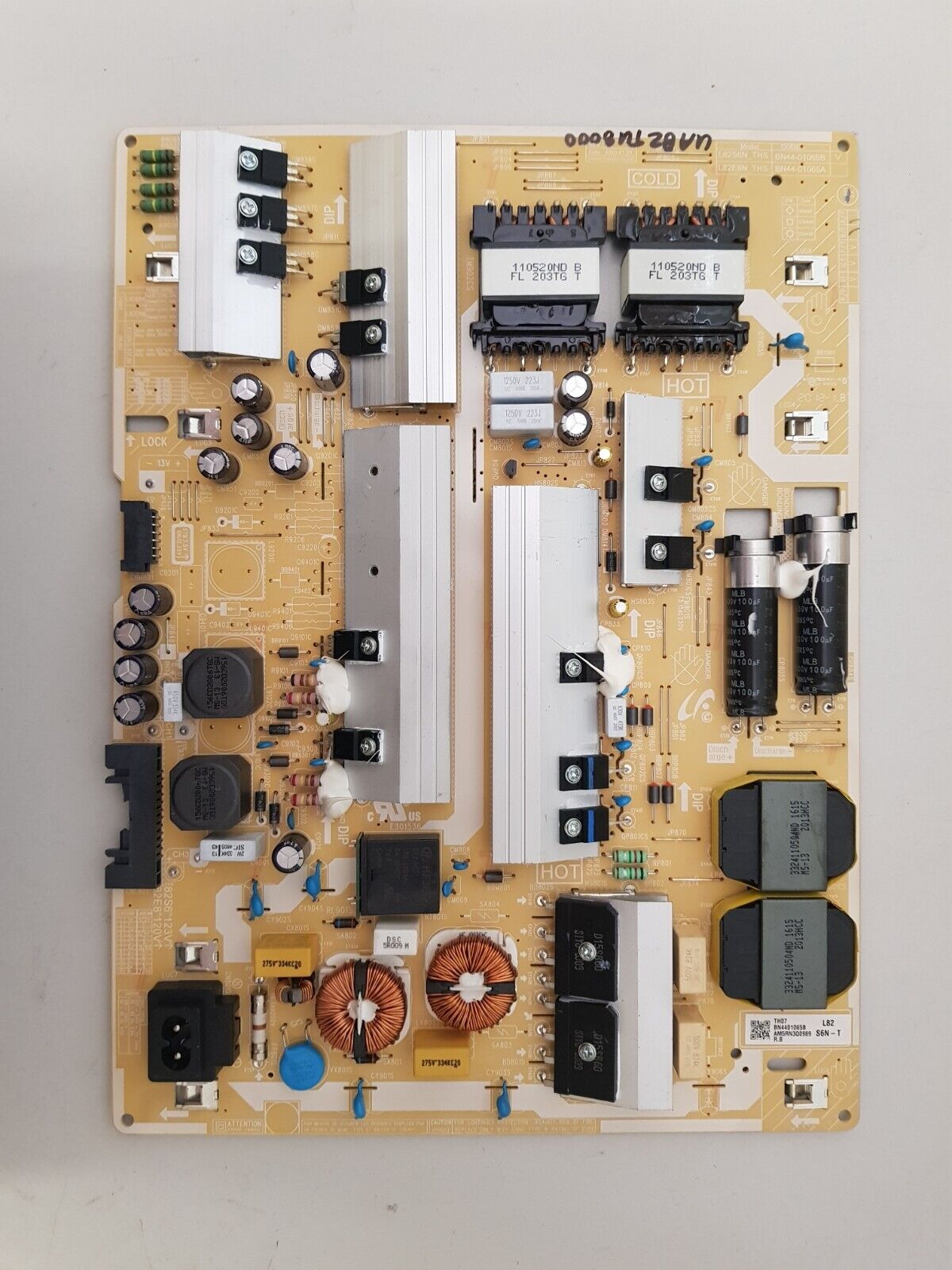 GENUINE SAMSUNG UA82TU8000 POWER SUPPLY BOARD BN44-01065B L82S6N_THS