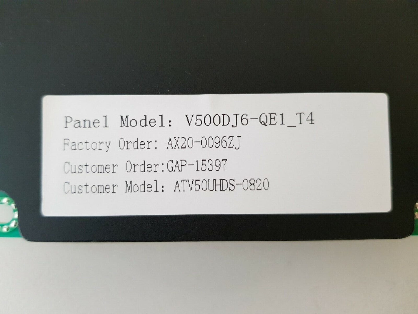 GENUINE BAUHN ATV50UHDS-0820 POWER SUPPLY BOARD W.75W2.801 ROHS KB-5150