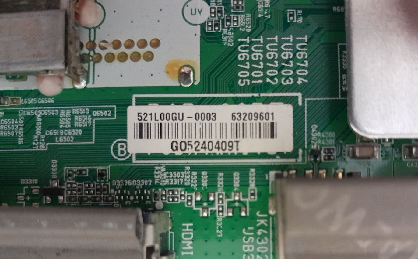 GENUINE LG 60UF850T MAIN BOARD EBT63540004 63209601 EAX66208202 (1.3)