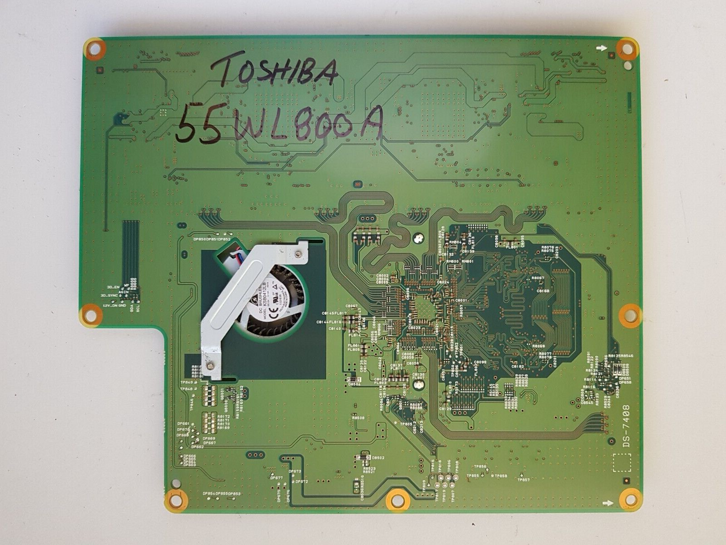 GENUINE TOSHIBA 55L800A T-CON BOARD 54T06-C01 T546HF02 PE0971 V28A001289C1