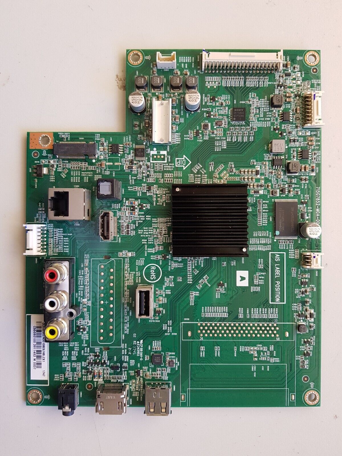 GENUINE SONY KDL 55W650D MAIN BOARD 715G7852-M0A-000-005K