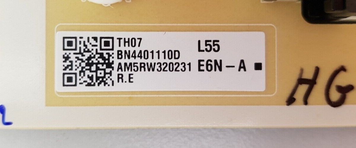 GENUINE SAMSUNG HG55AU800A POWER SUPPLY BOARD BN44-01110D L55E6N_AHS