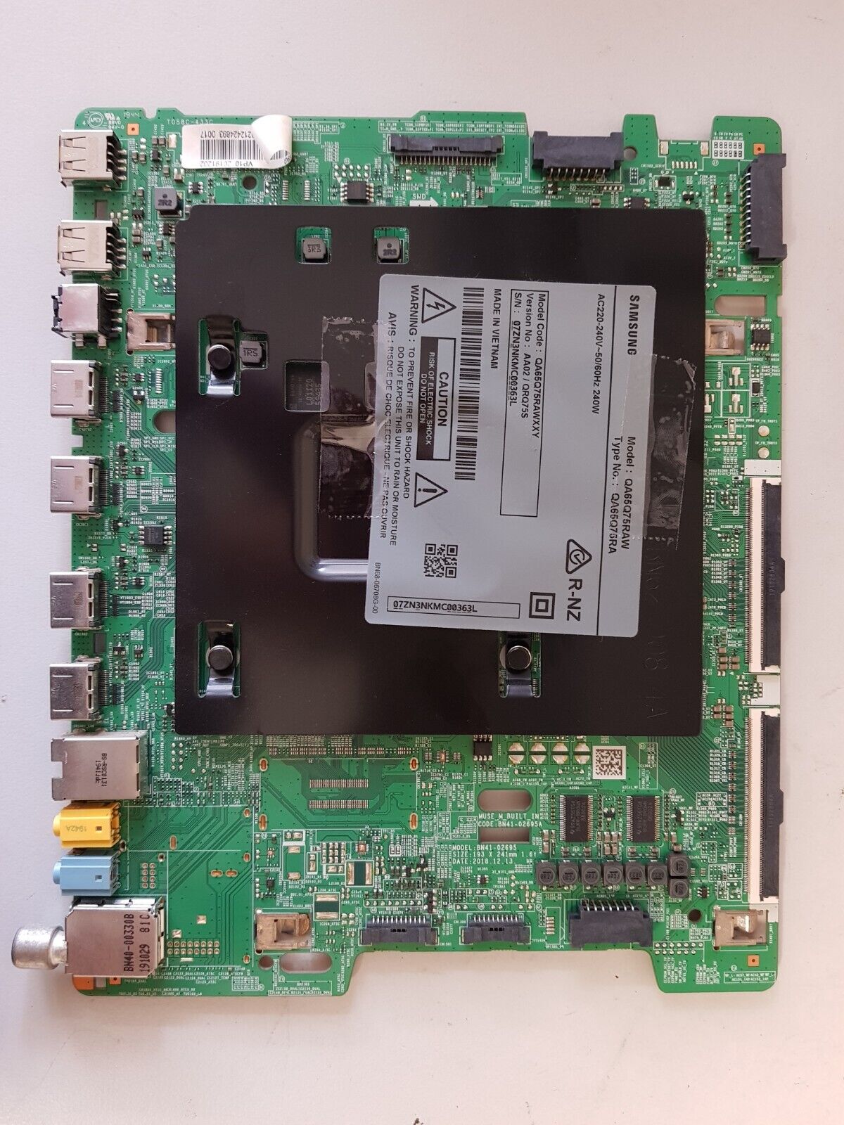 GENUINE SAMSUNG QA65Q75RAW VER AA02 MAIN BOARD BN94-14259G