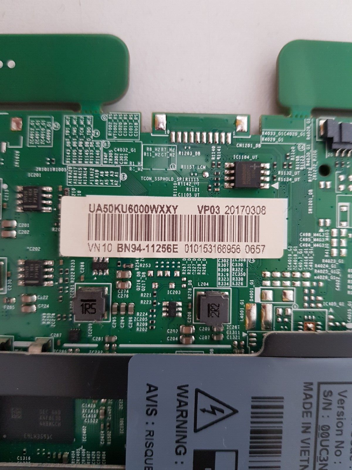 GENUINE SAMSUNG UA50KU6000 WXXY (VER DJ05) MAIN BOARD BN94-11256E