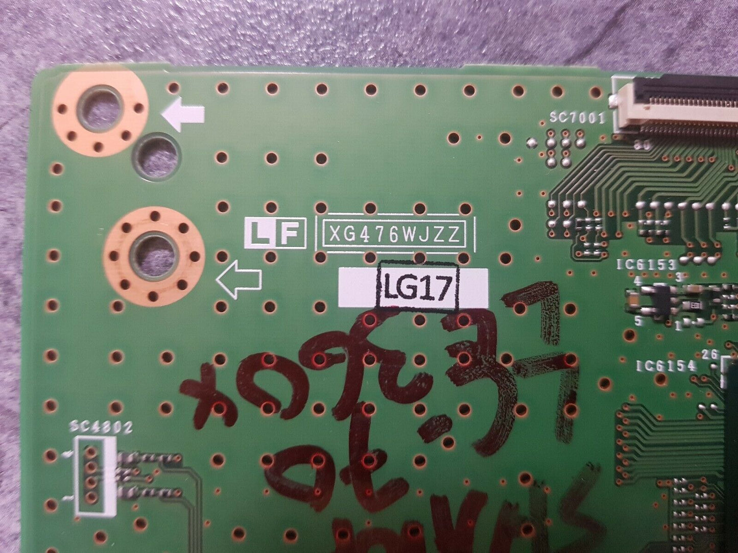 GENUINE Sharp LC-70LE360X T-Con Board