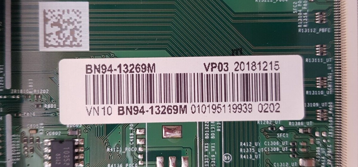 GENUINE SAMSUNG UA49NU7100 WXXY (VER BA02) MAIN BOARD BN94-13269M