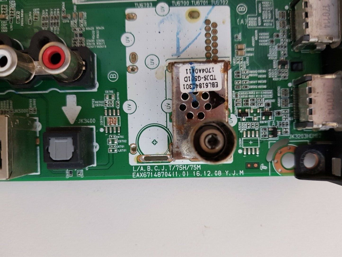 GENUINE LG 32LJ5500 MAIN BOARD EAX67148704(1.0) 64554308