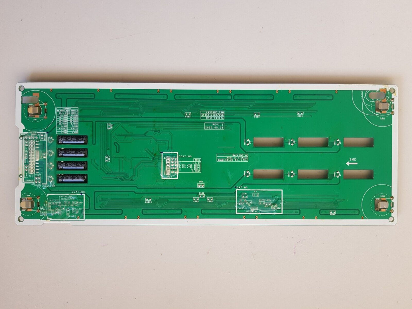 GENUINE SAMSUNG QA55Q95TAW LED DRIVE BOARD BN44-01037A L65S9NC_THM ST65E141K3/WV