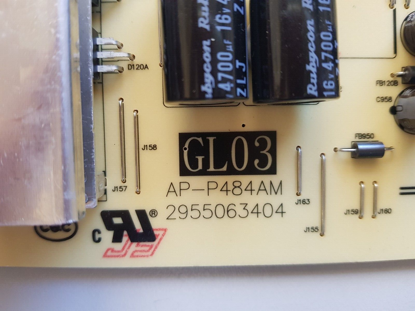 GENUINE SONY 85X8000H POWER SUPPLY BOARD AP-P484AM 2955063404 GL03