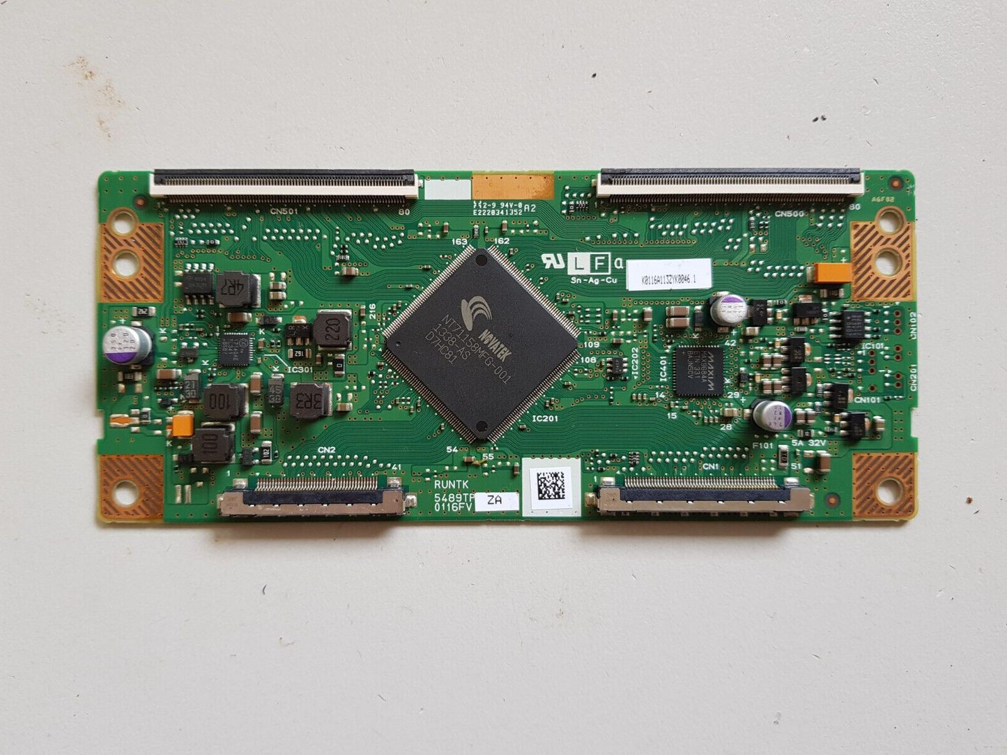 GENUINE LG 60LB5820 T-CON BOARD RUNTK 5489TP 0116FV ZA