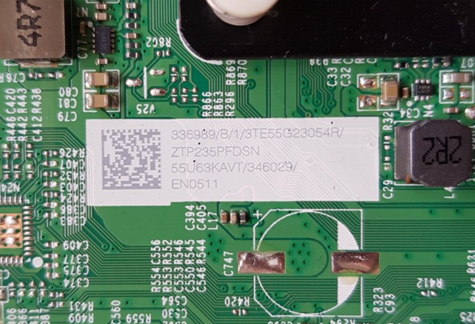 GENUINE HISENSE 55U7KAU MAIN BOARD RSAG7.820.13512 55U63KAVT 336989 346029
