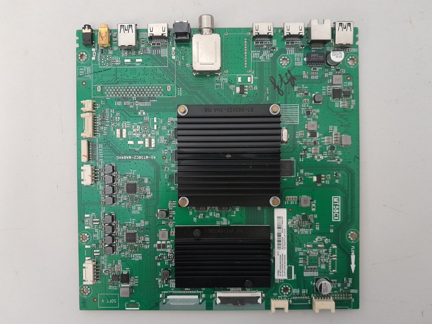 GENUINE TCL 75P8M MAIN BOARD MT58CX 40-MT58C2-MAB4HG 08-CM75DUD-OC400AA