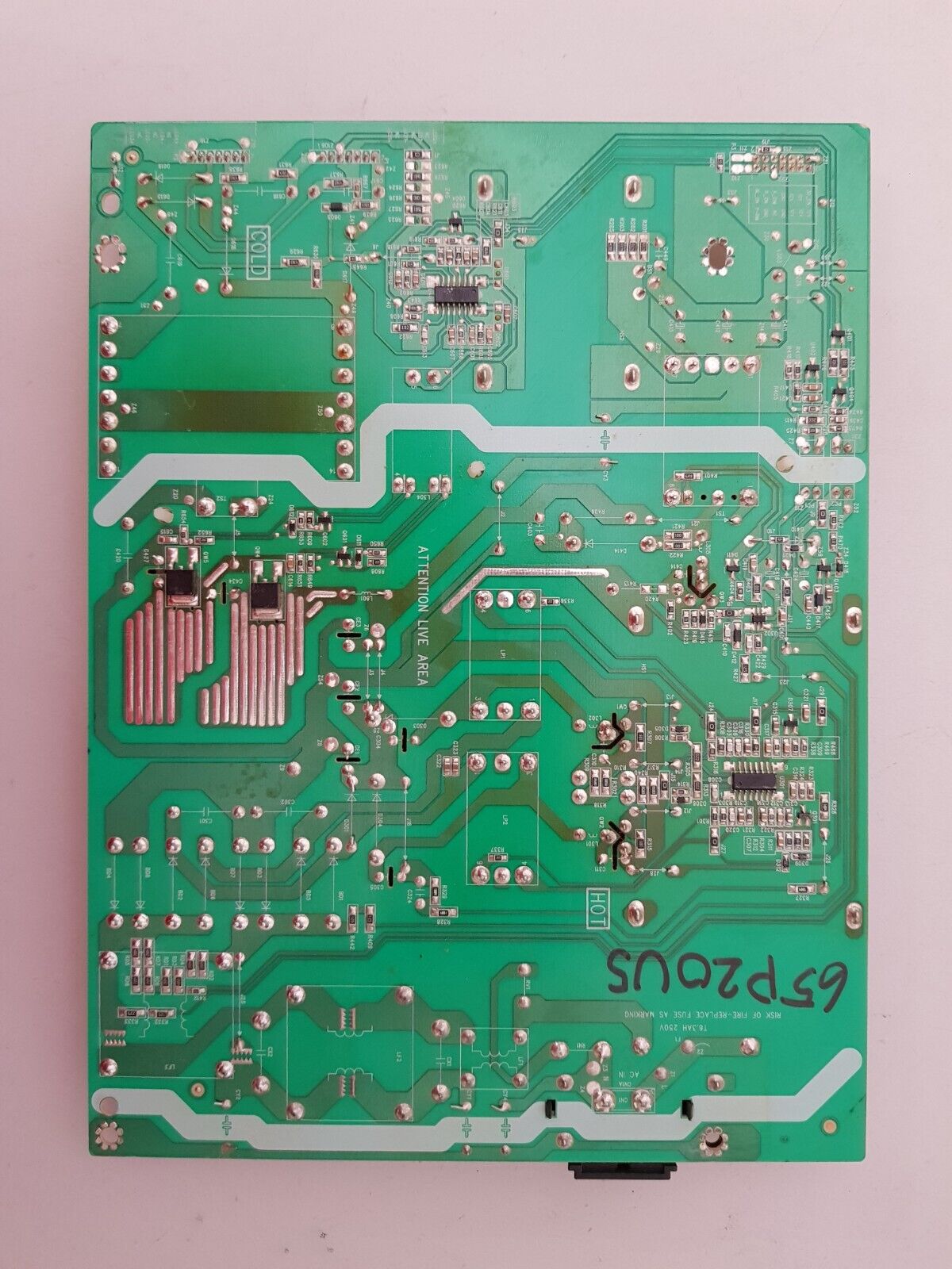 GENUINE TCL 65P20US POWER SUPPLY BOARD 40-L301W4-PWD1CG 08-L301WA4-PW200AA