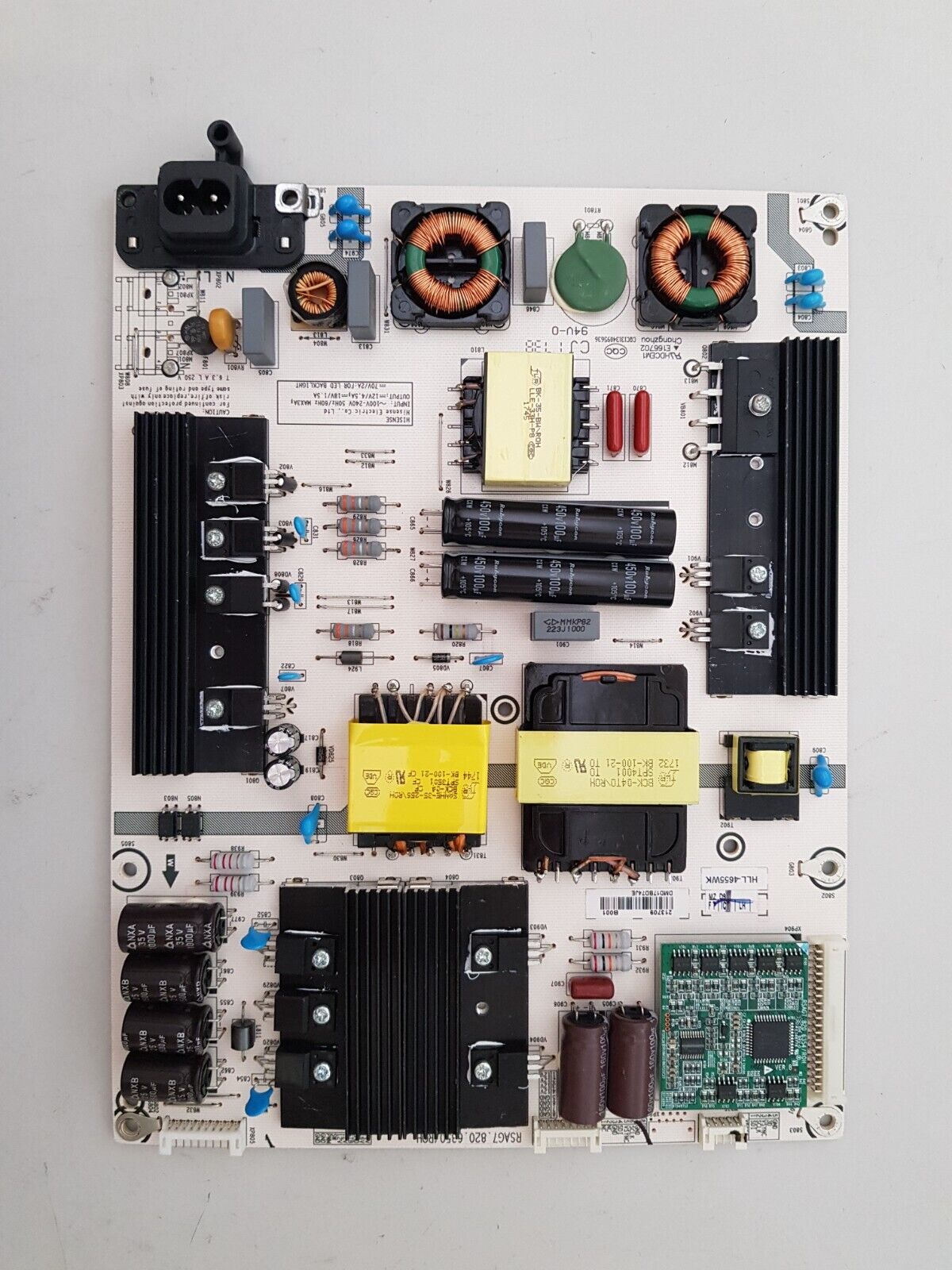 GENUINE HISENSE 50N7 POWER SUPPLY BOARD RSAG7.820.6350 HLL-4655WK 213709