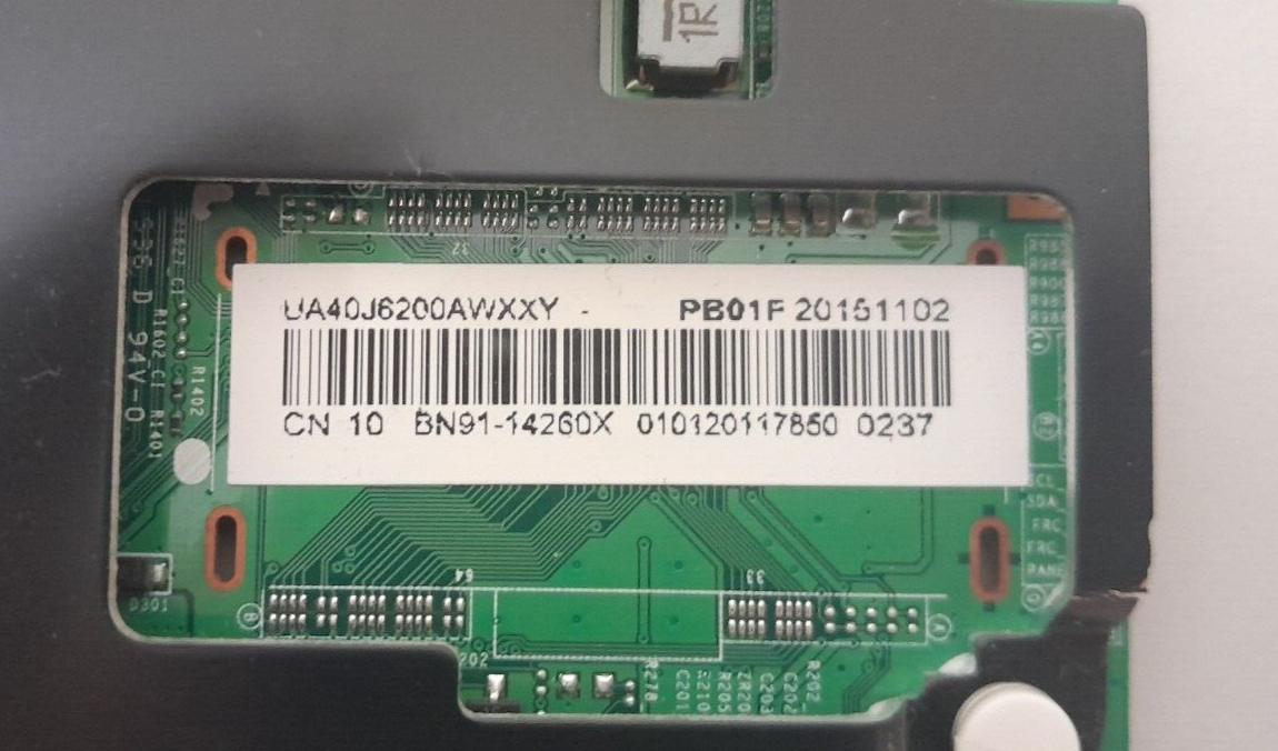 GENUINE SAMSUNG UA40J6200 AWXXY (VER TD05) MAIN BOARD BN91-14260X